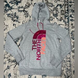 Gray North Face Hoodie